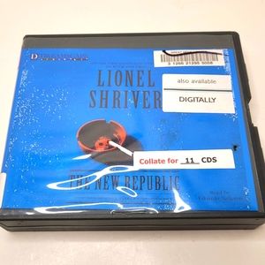 3 for $15 The New Republic a novel by Lionel Shriver Audiobook on CDs Ex-Library